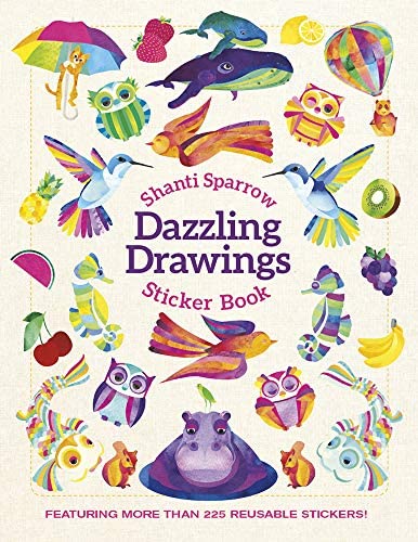 Dazzling Drawings Sticker Book