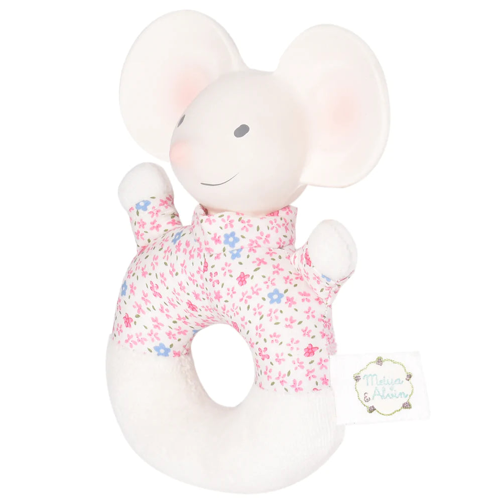 Meiya Mouse Rattle & Teether