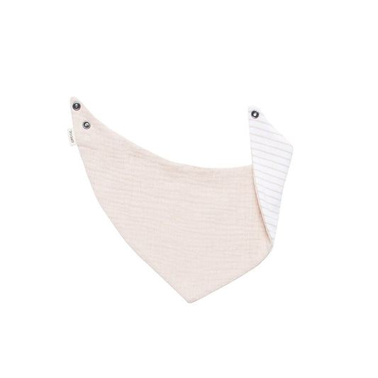Handkerchief Cream Bib
