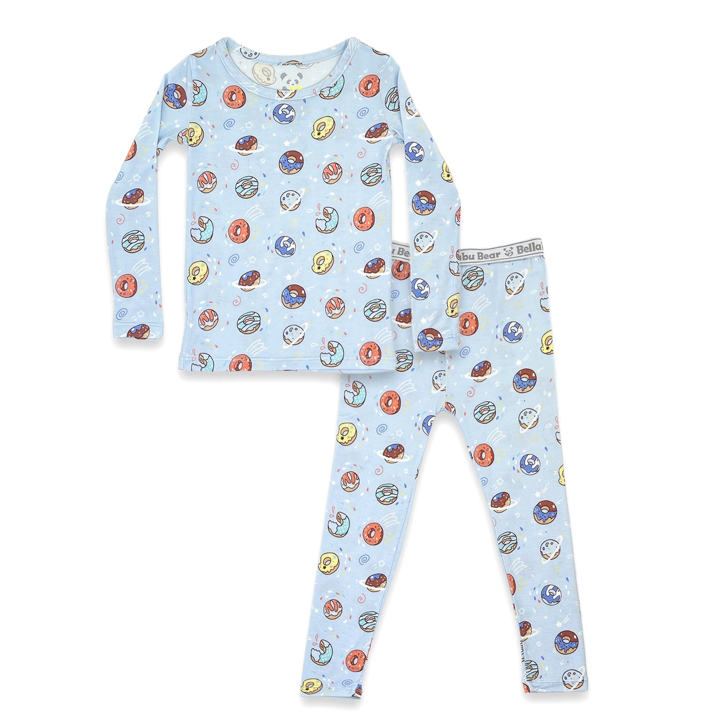 Blue Donut Pajama Set
