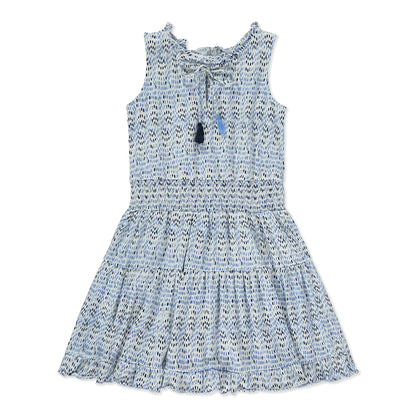 Blue Peacock Dress