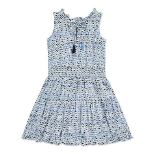 Blue Peacock Dress