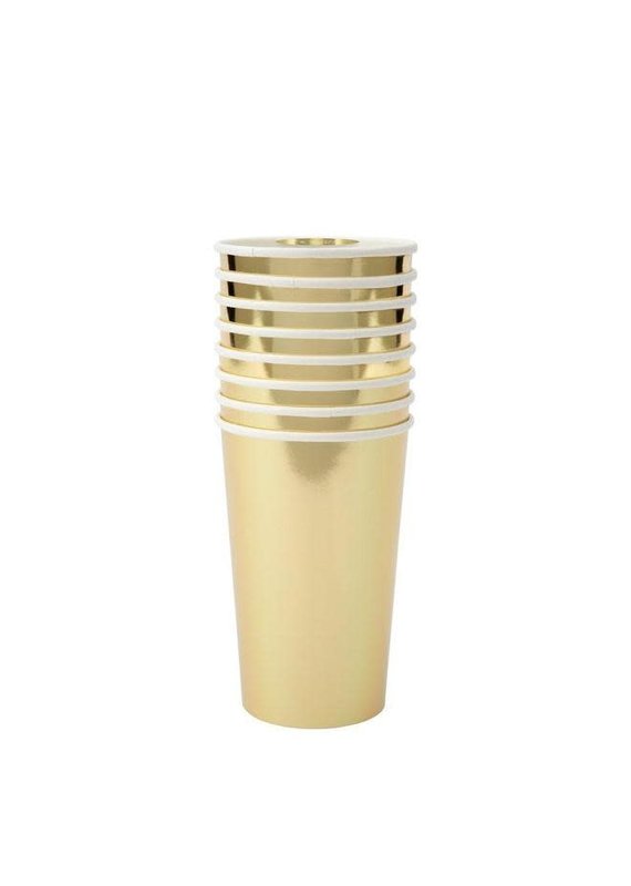 Gold Highball Cups