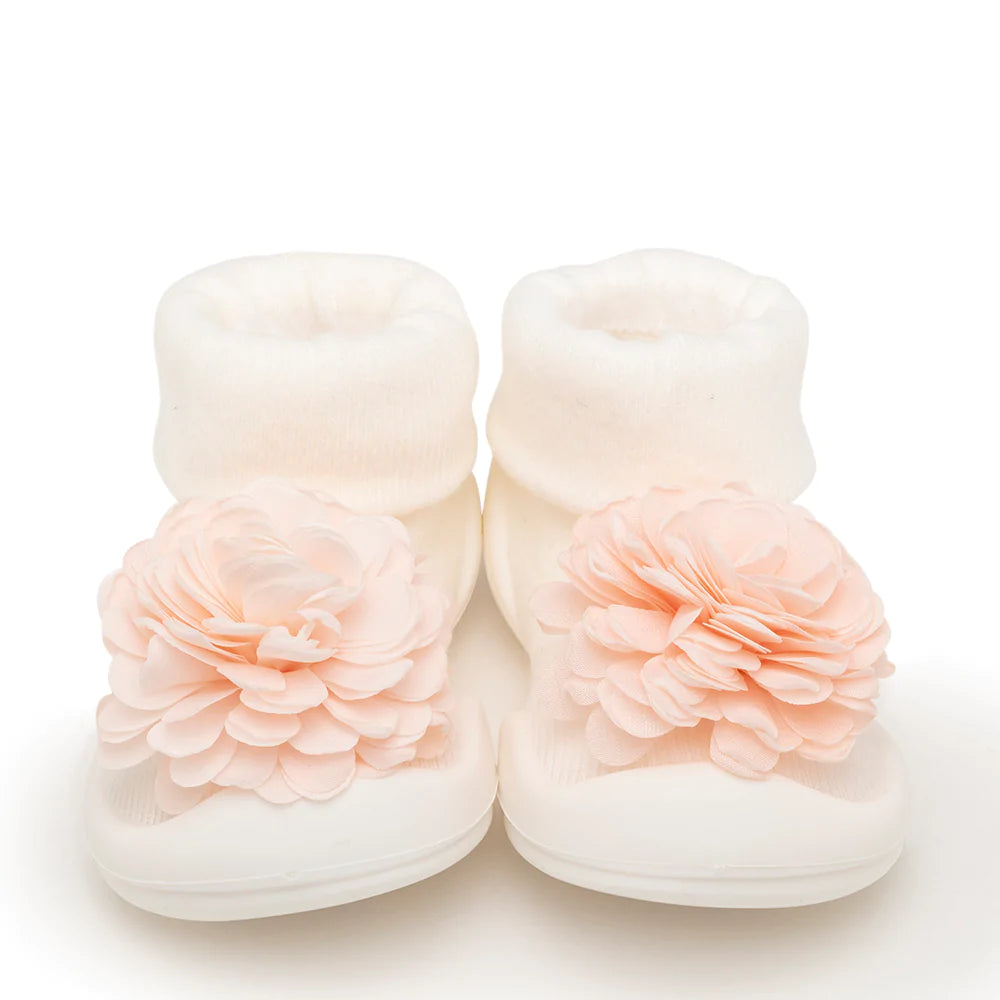 Corsage White Shoes