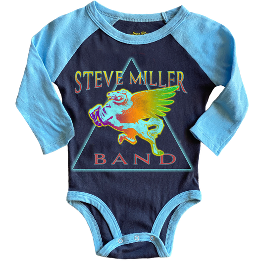 Steven Miller Band Raglan Onesie