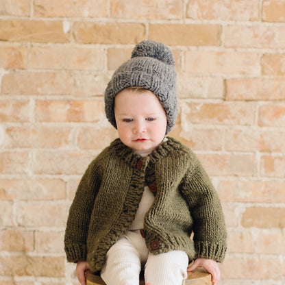 Olive Classic Cardigan