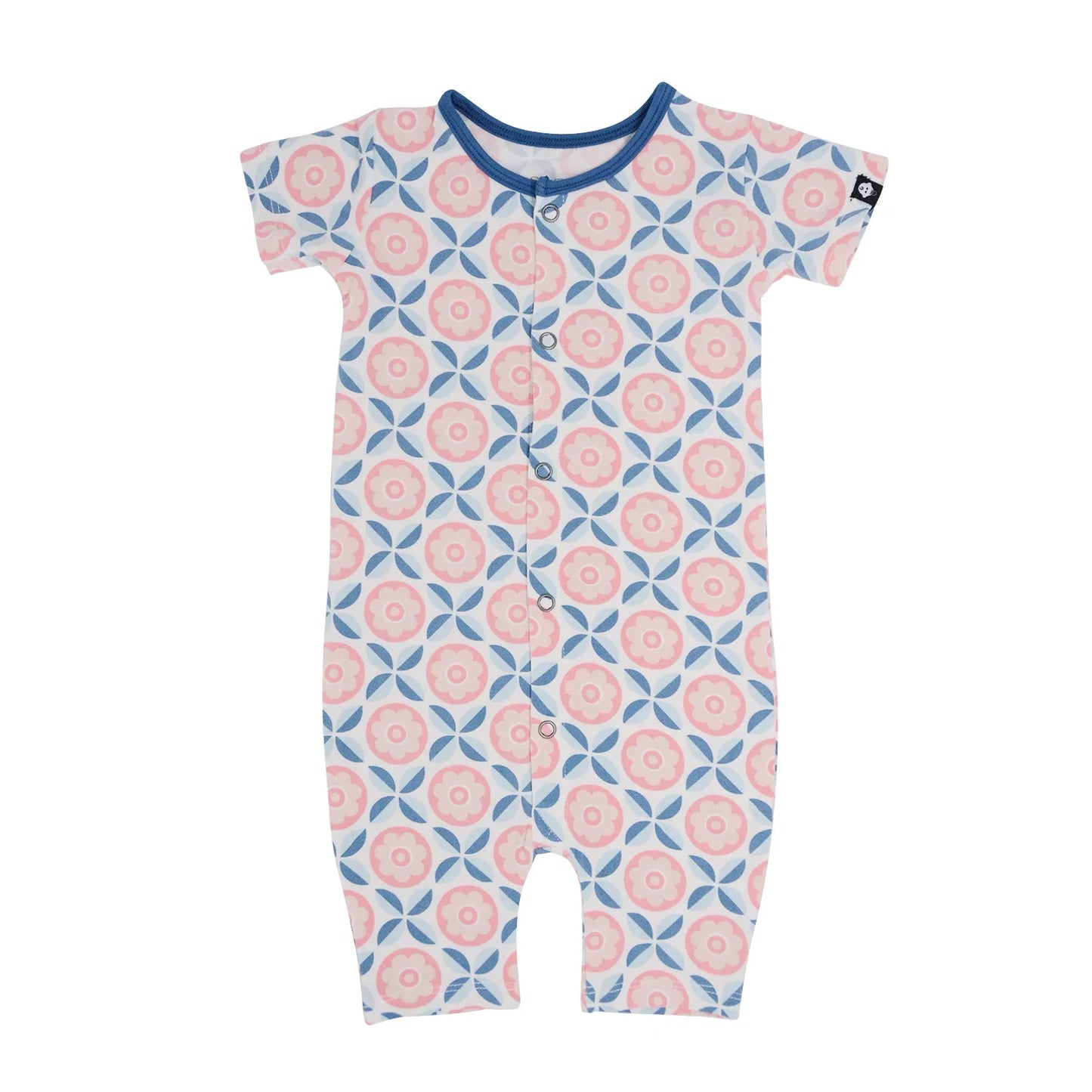 Retro Shortie Snap Romper