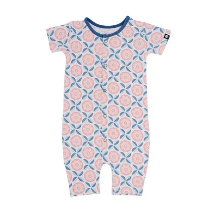 Retro Shortie Snap Romper