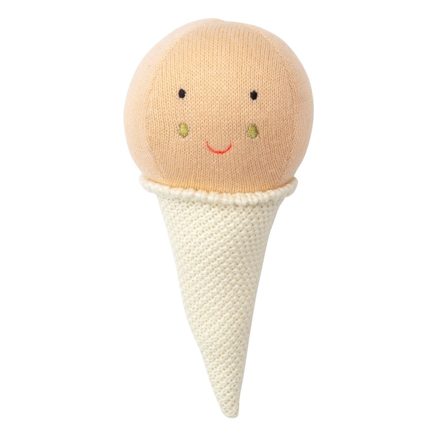 Ice Cream Baby Rattle