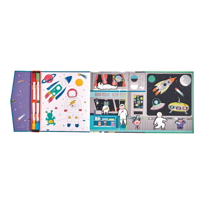 Space Magnetic Multi Play Scene