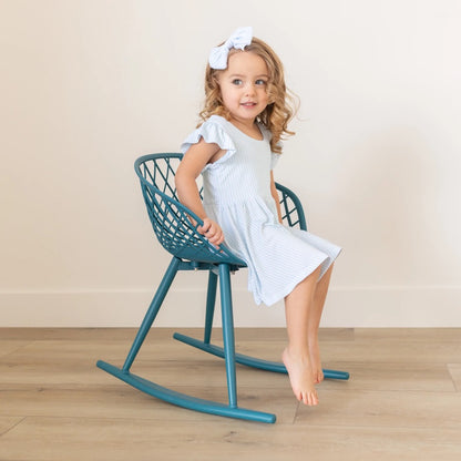 Seersucker Twirl Dress