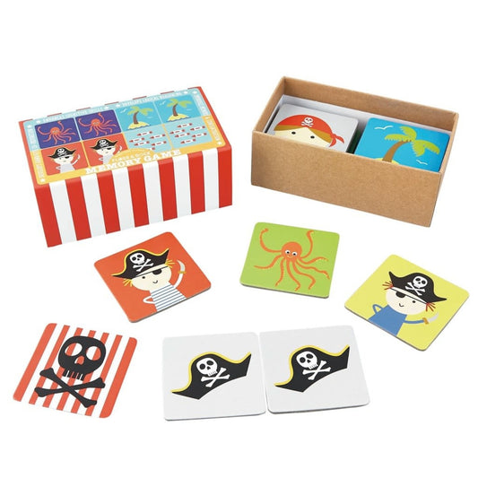 Pirate Memory Match Game