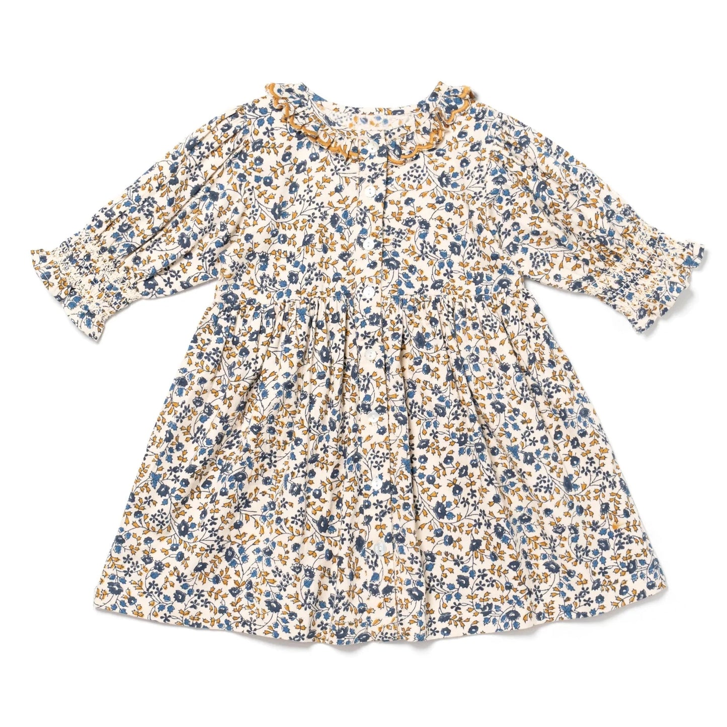 Blue Floral Ivy Dress