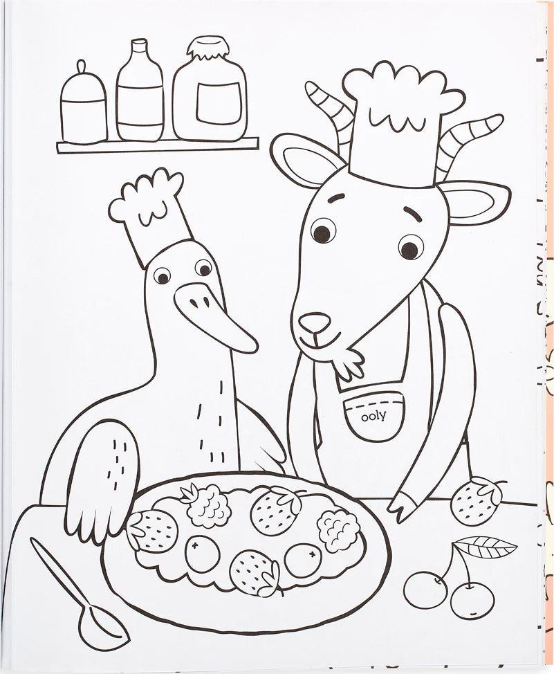 Little Farm Friends Coloring Book