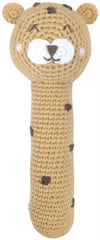Cecile Cheetah Rattle Stick