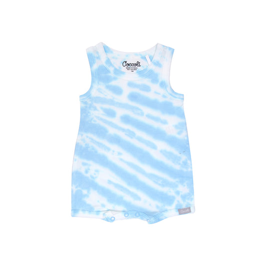 Baby Blue Tie Dye Shortie