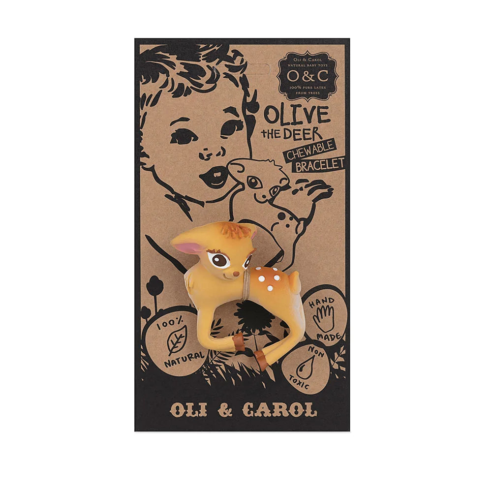 Olive the Deer Teether & Toy