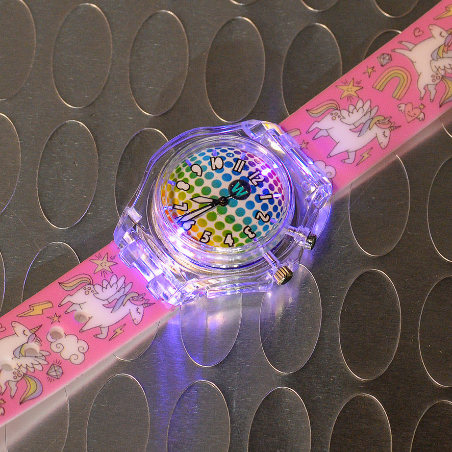 Unicorn World Glow Light Up Watch
