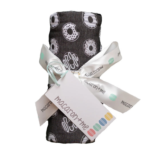 Chalkboard Donuts Swaddle