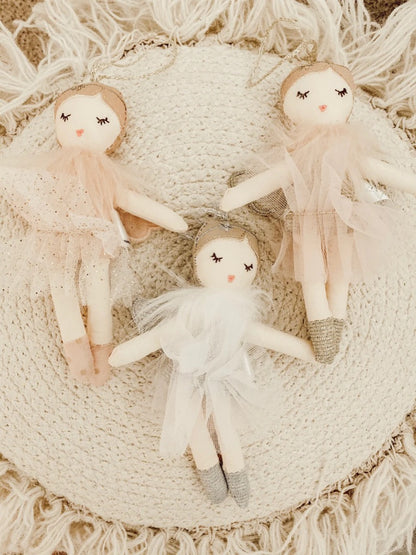Assorted Angel Doll Christmas Ornaments