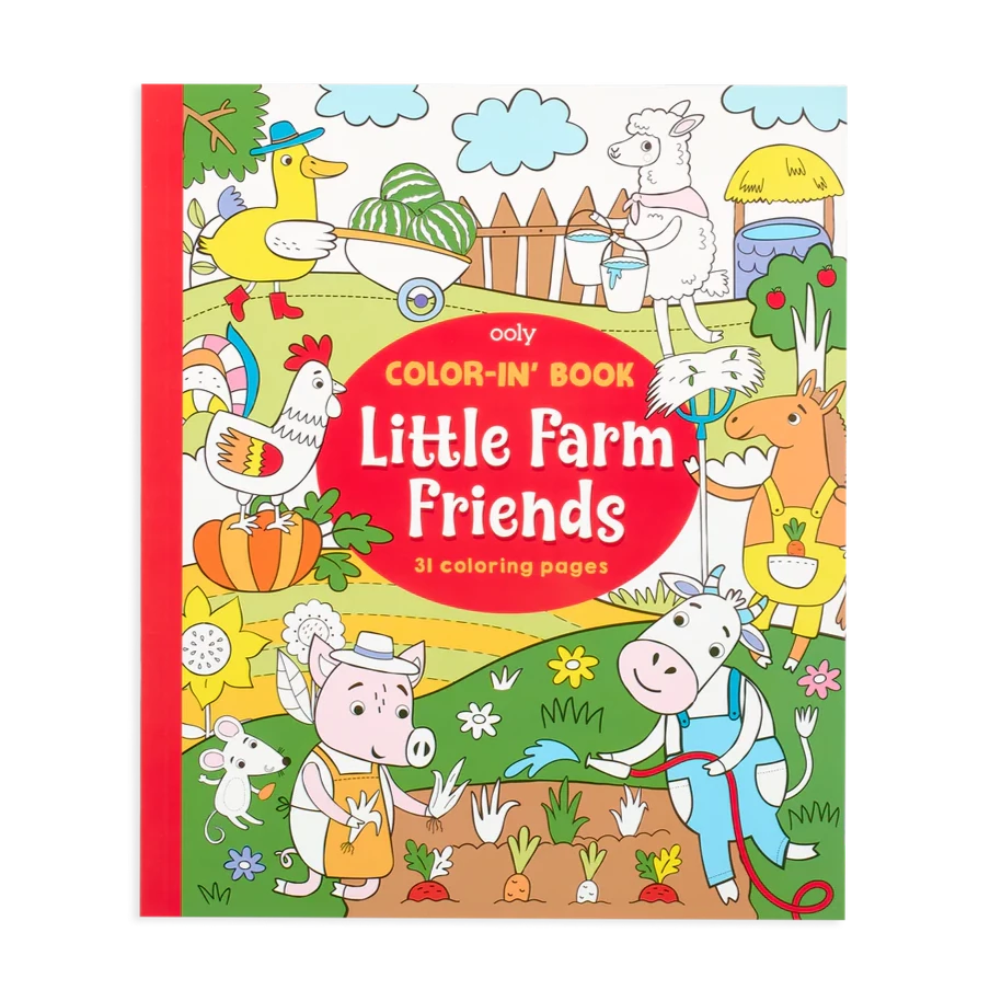 Little Farm Friends Coloring Book