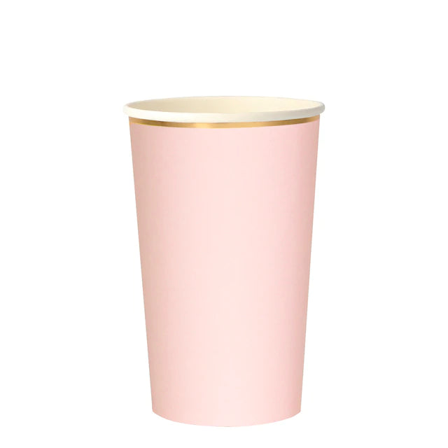 Dusty Pink Highball Cups
