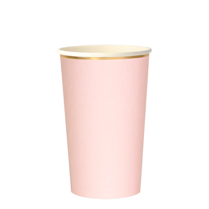 Dusty Pink Highball Cups