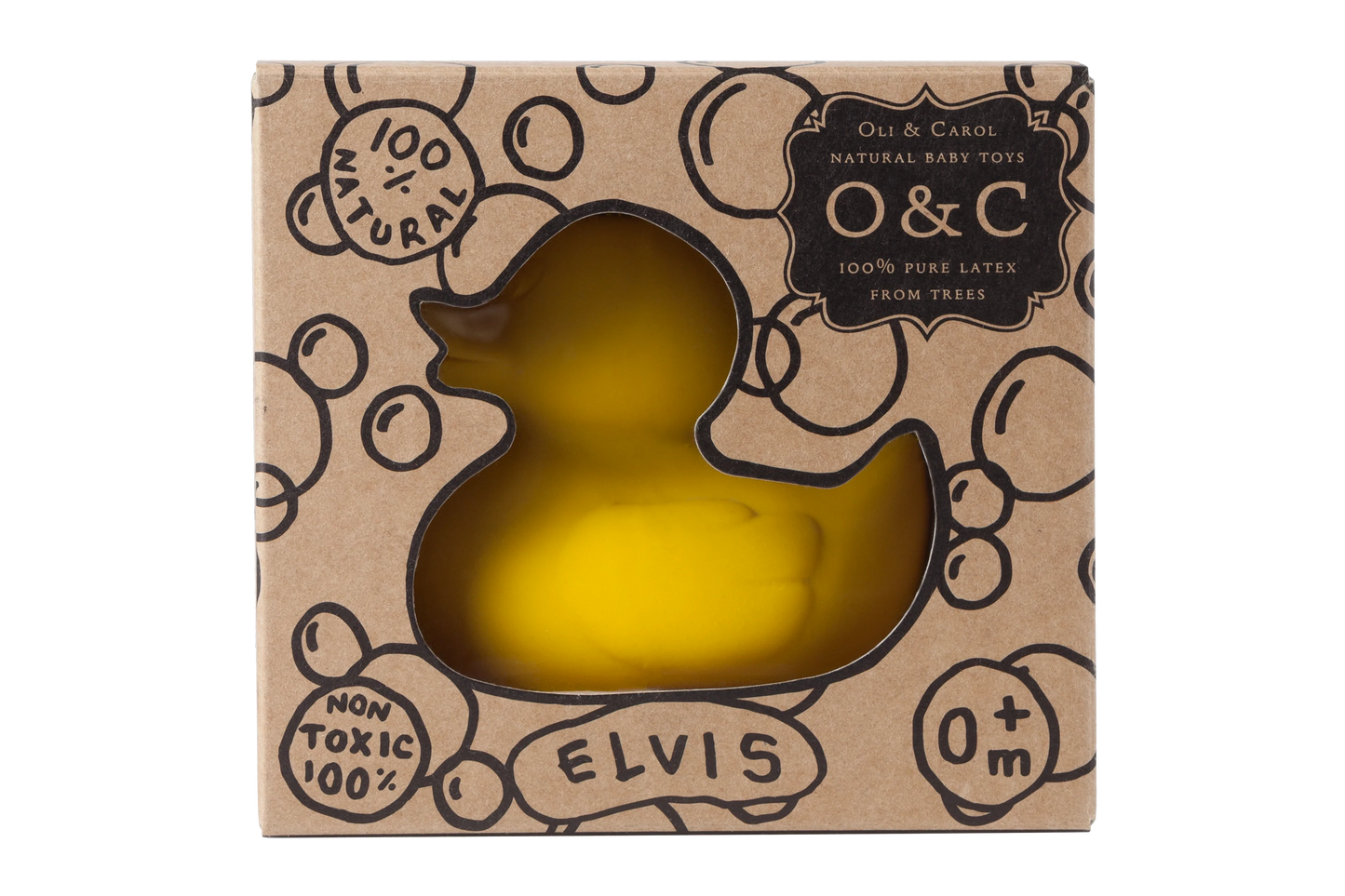 Elvis the Yellow Duck Toy
