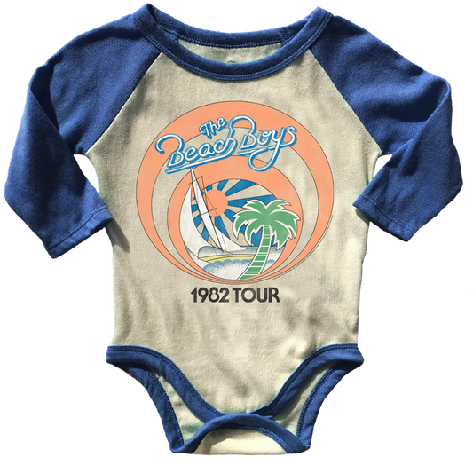Beach Boys Raglan Onesie