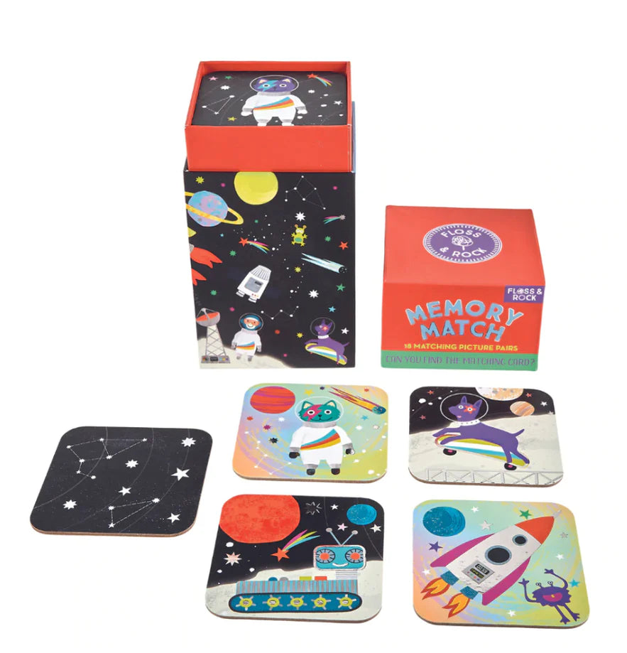 Space Memory Match Game