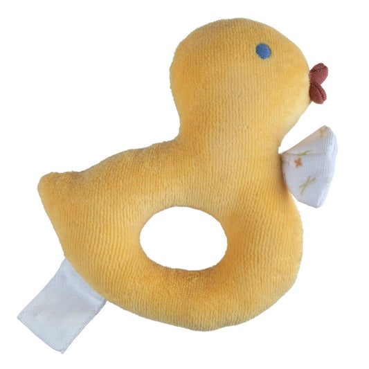 Tara the Duck Organic Rattle