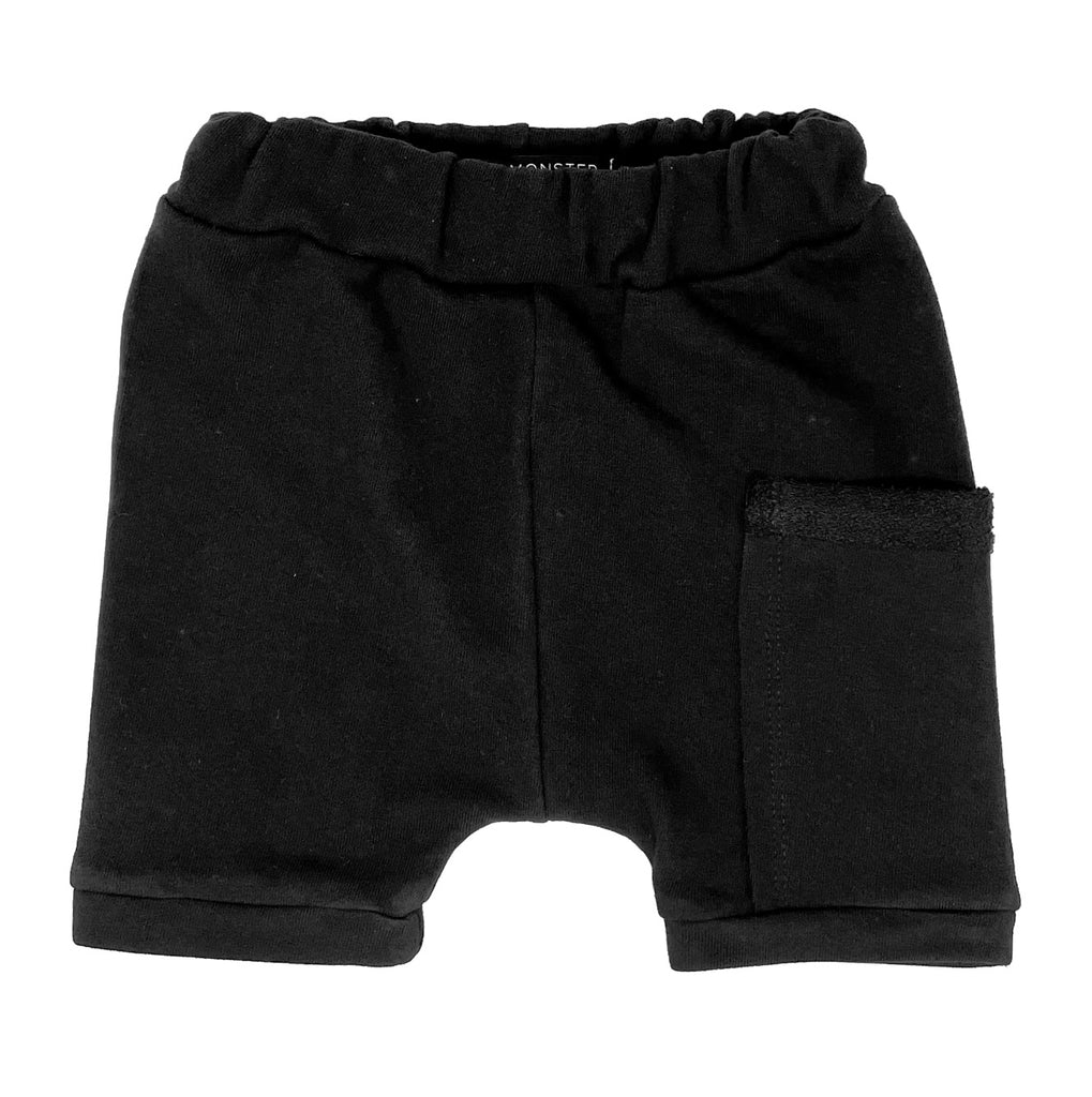 Black Harem Shorts
