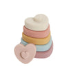 Dusty Hearts Teether + Stacker