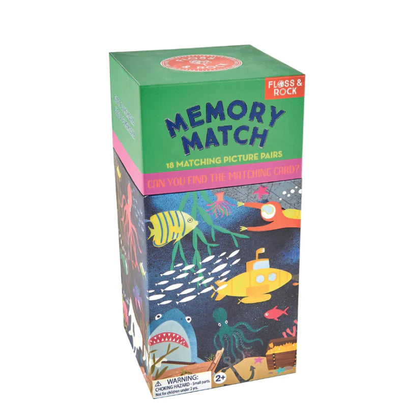 Deep Sea Memory Match Game