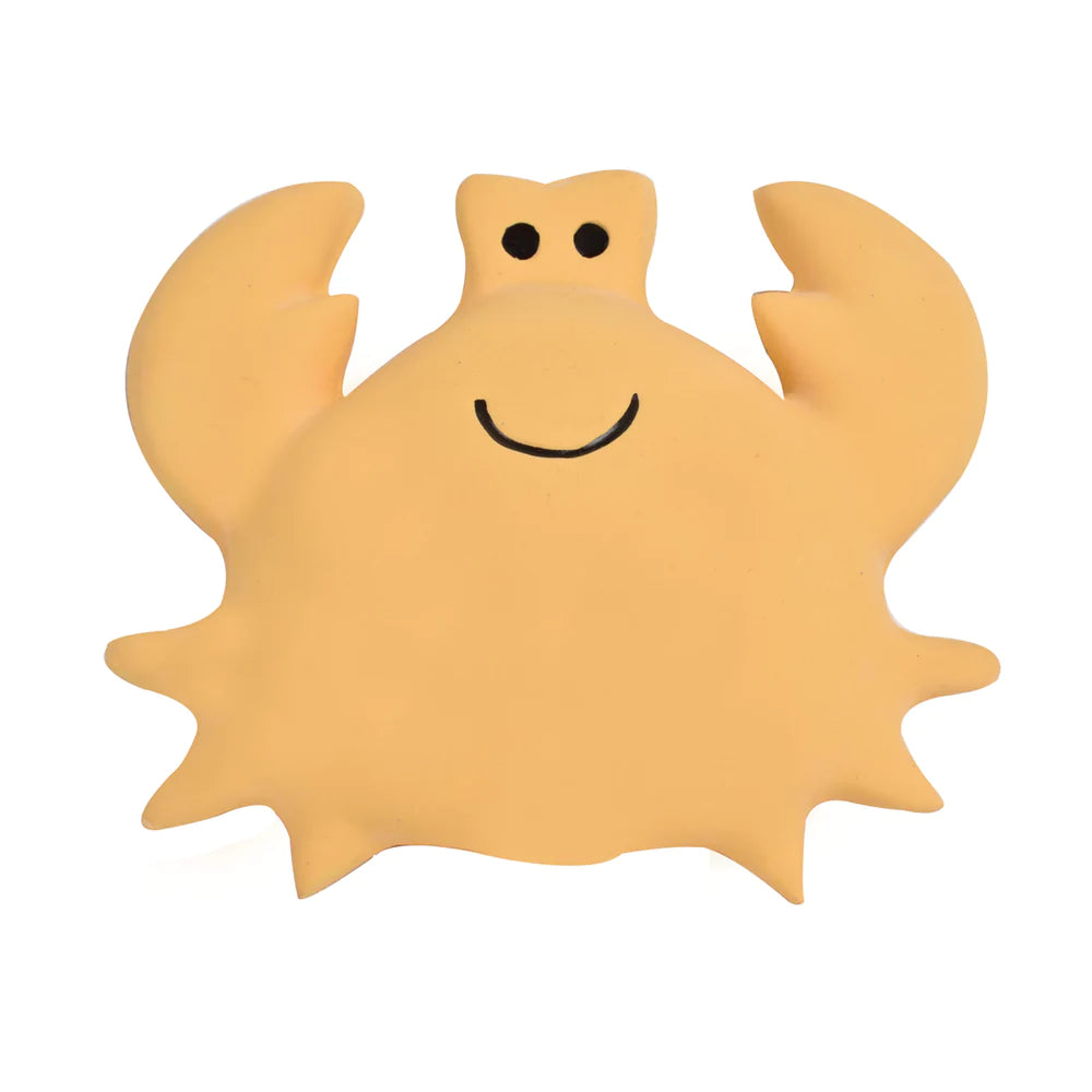 Crab Organic Rattle, Teether & Bath Toy