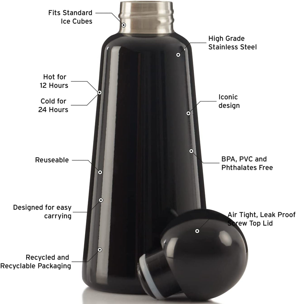 Black Large Skittle Bottle