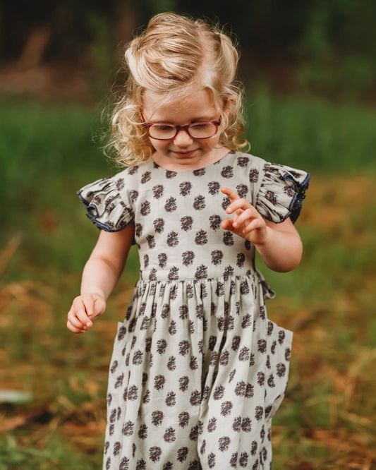 Green Floral Dress