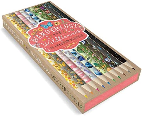 Wanderlust and Wildflowers Colored Pencils