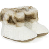 Faux Fur Ivory Boots