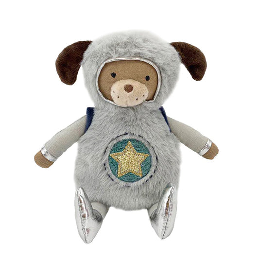 Astro Dog Cuddle Bud Warm-Up Plush Toy