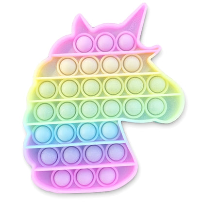 Glitter Unicorn Pop Fidgety Toy
