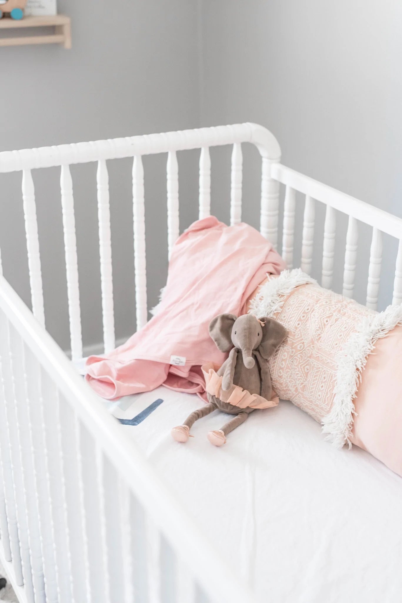 Blush Cotton Organic Swaddle