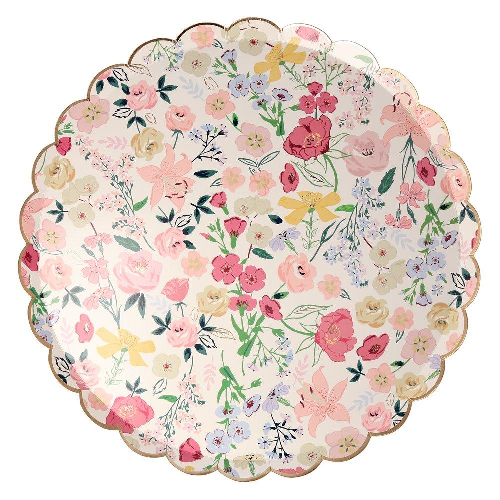 English Garden Large Plates