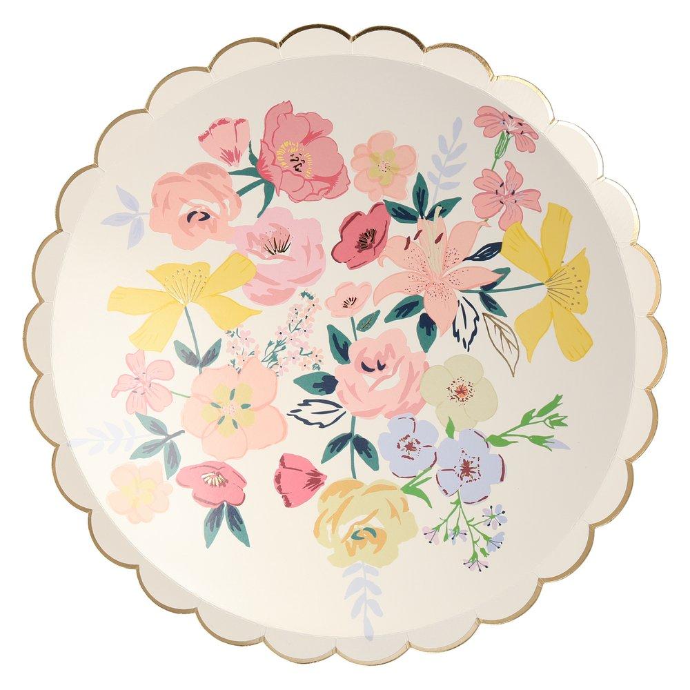 English Garden Large Plates