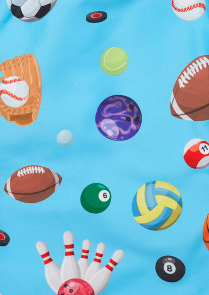 Sporty Balls Swim Trunks