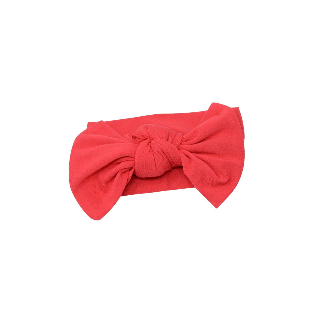 Red Bow Headband