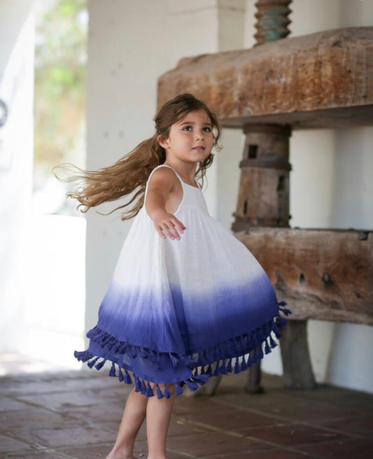 Ombré Blue Dress