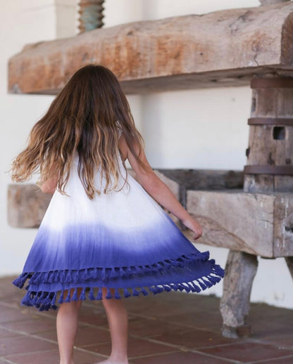 Ombré Blue Dress