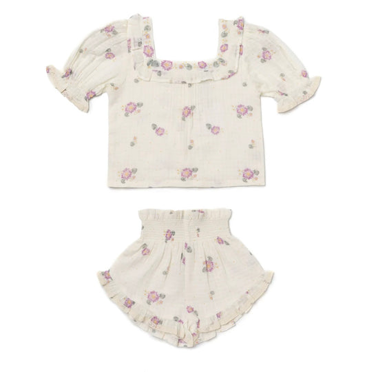 Puff Floral Set