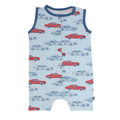 Retro Cars Tank Romper